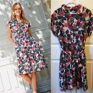 Boden Seatown Shirt Dress 12R NWOT